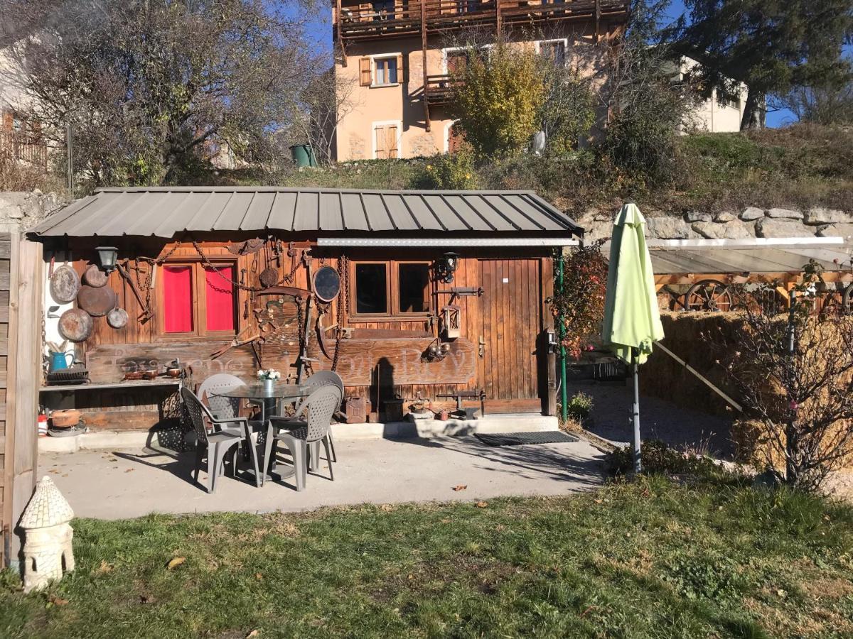 Le Love Chalet Des Alpes Guillestre Buitenkant foto
